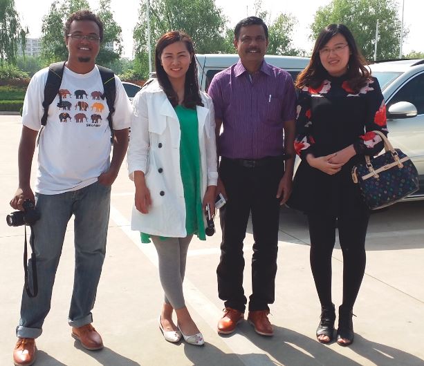 Sri Lanka customers visit us